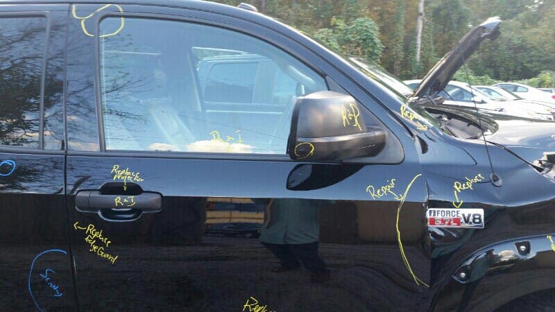 Toyota Tundra - Front End Collision - Before